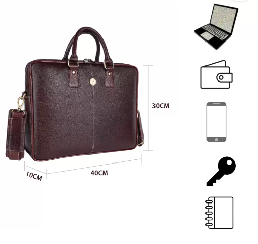 Messenger leather laptop Bag 0.5
