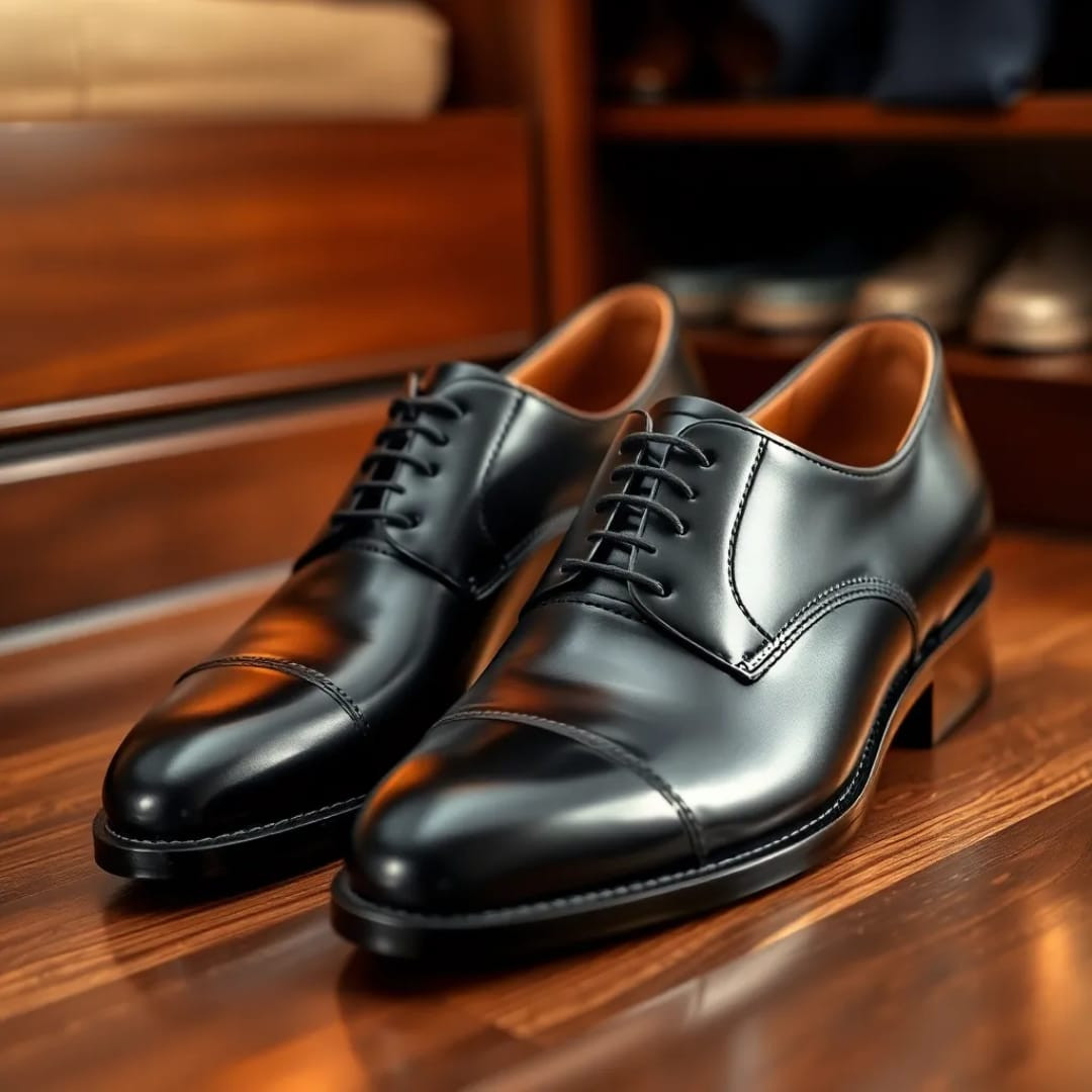 shoes/men's black shoes 2.5