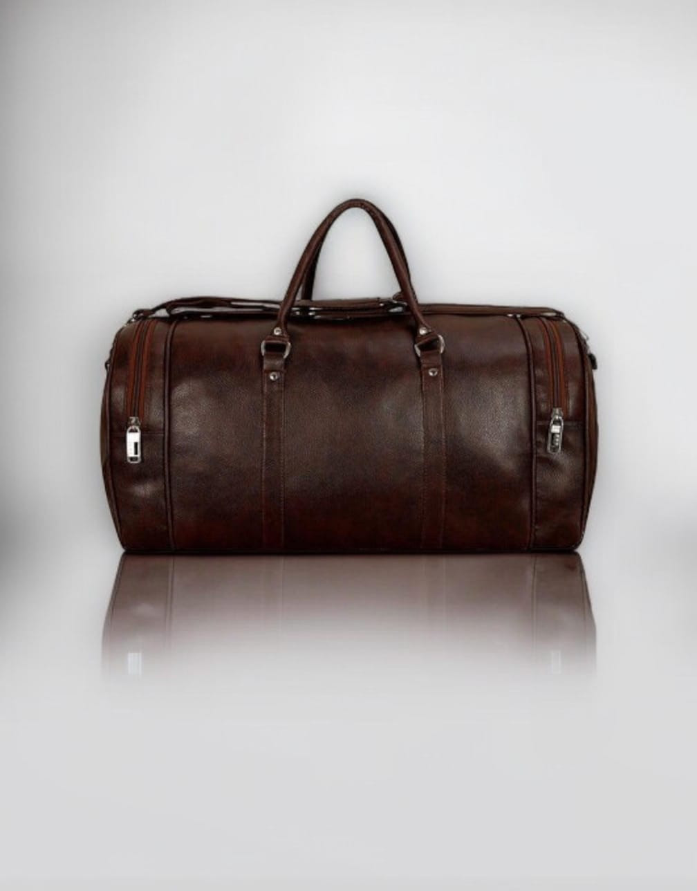 leather travel duffle bag  5.7
