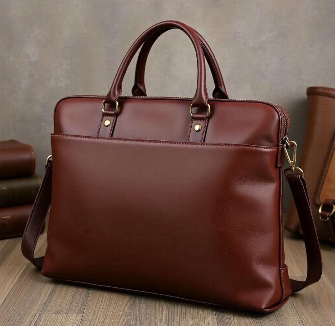 Premium Leather Office Side bag 0.7