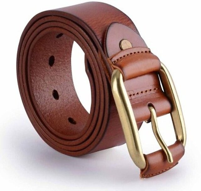Full Grain Casual Leather Belts For Men's 3.2