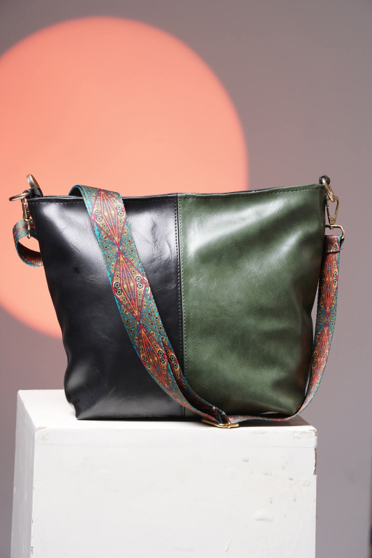 stylish genuine leather tote bag for womens